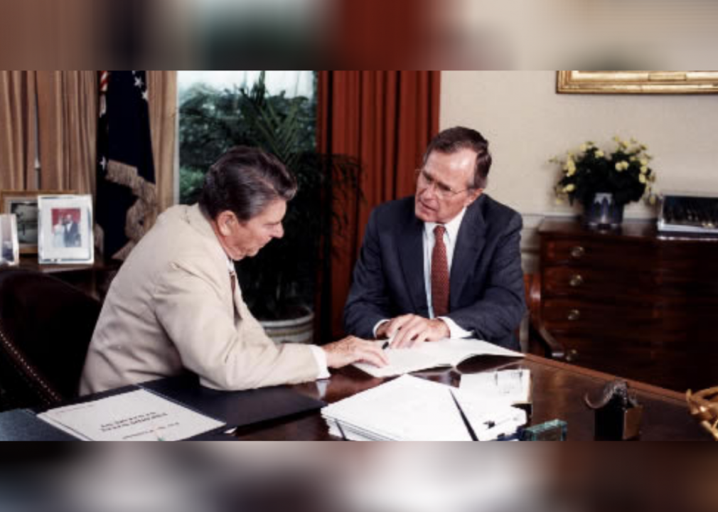 1985: George H.W. Bush becomes acting president for eight hours
